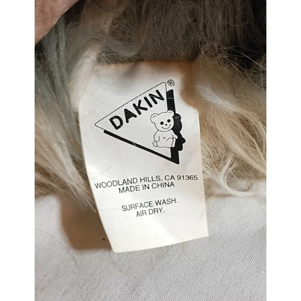 Lou Rankin Friends Higgens Sheepdog Plush Dakin Applause Gray 24420 NWT DIRTY